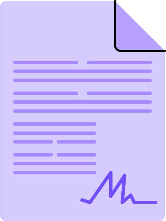 bank statement illustration